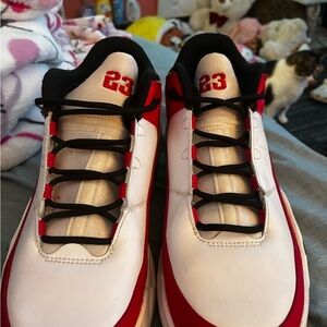 Jordan Women's Sneakers Red and White